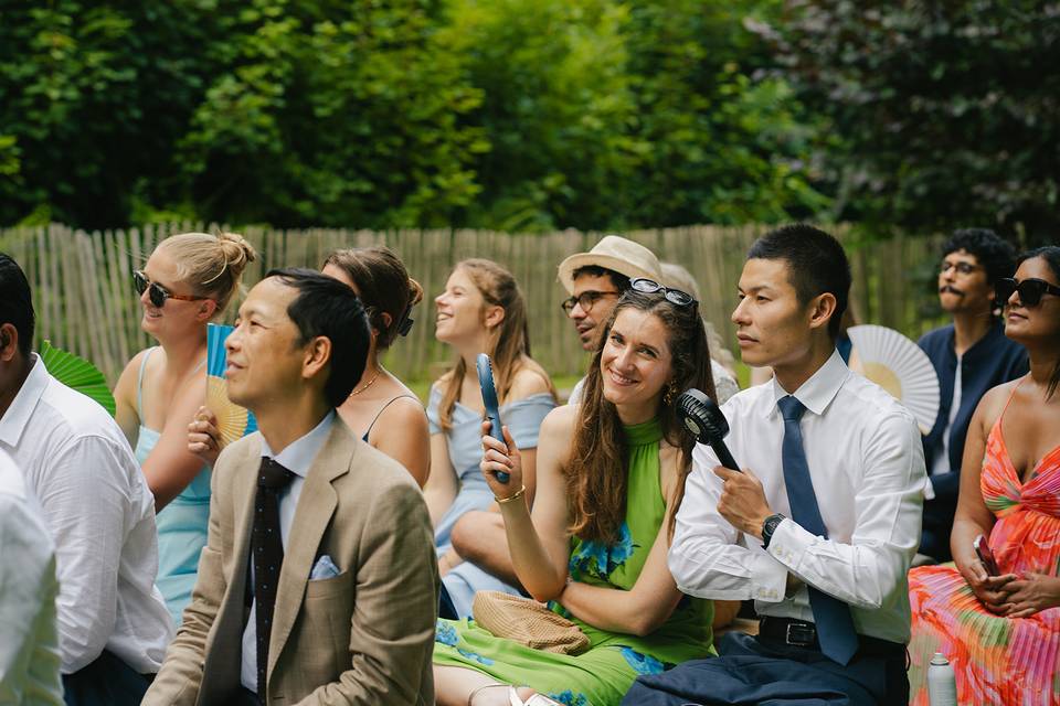 Invités à un mariage