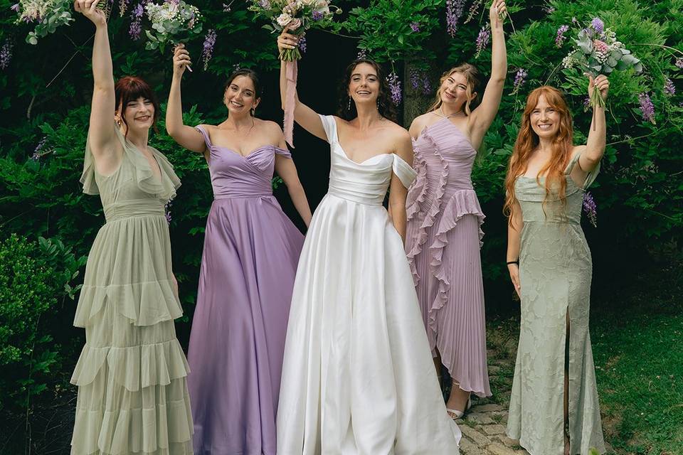 Photo demoiselles d'honneur