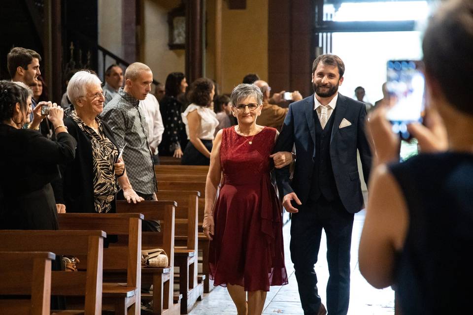 Cérémonie église, mariage