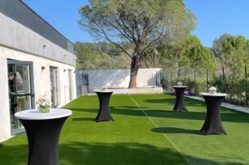 Terrasse du domaine