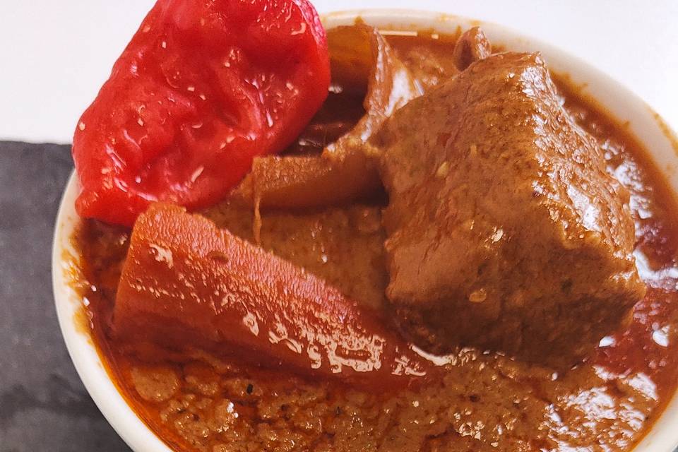 Mafé sauce arachide