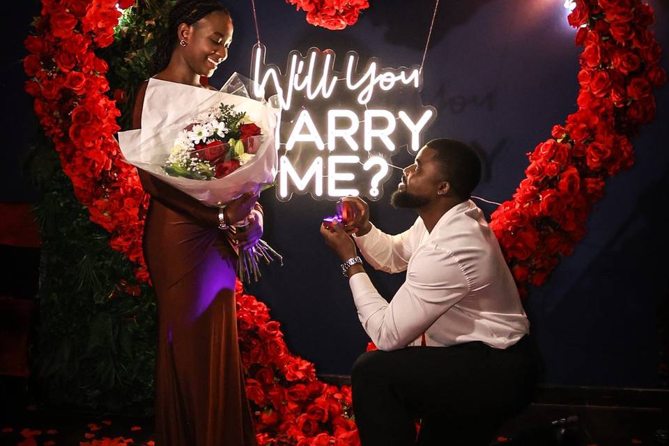 La demande en mariage