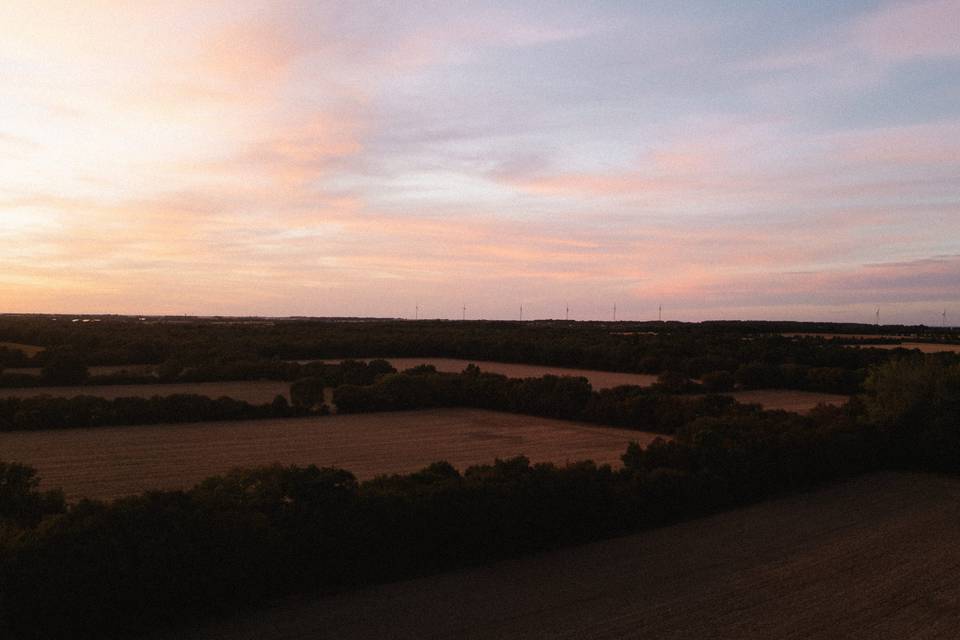 Vue autour du domaine