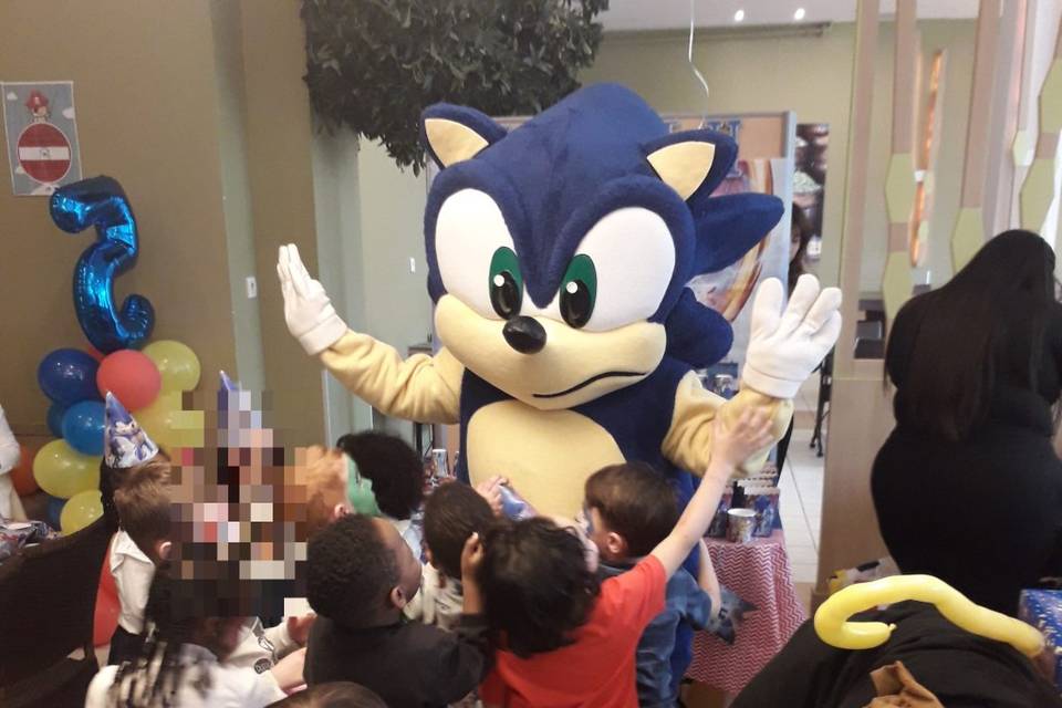 Mascotte sonic