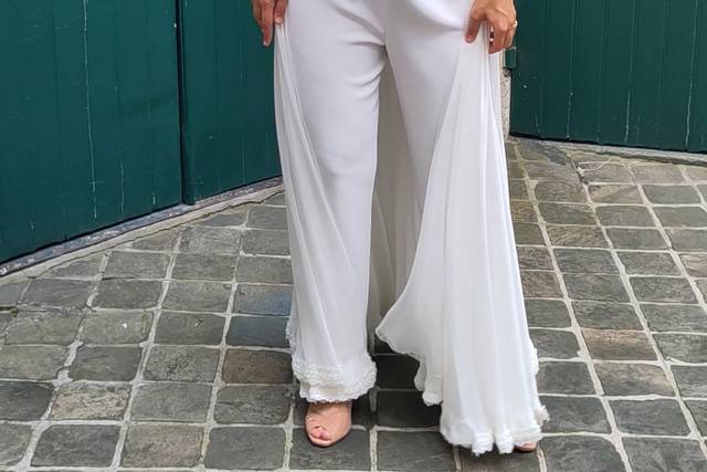Ensemble bustier et pantalon