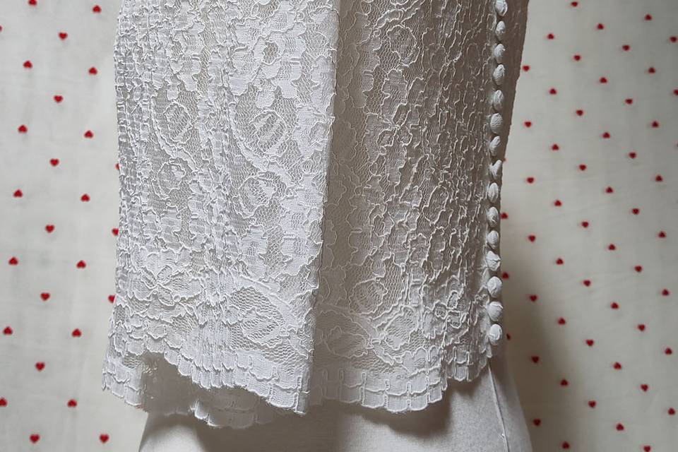 Gilet en dentelle