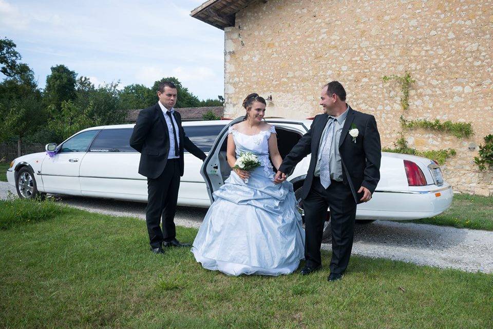 Mariage en limousine