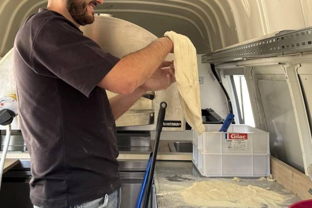 Préparation pizzas