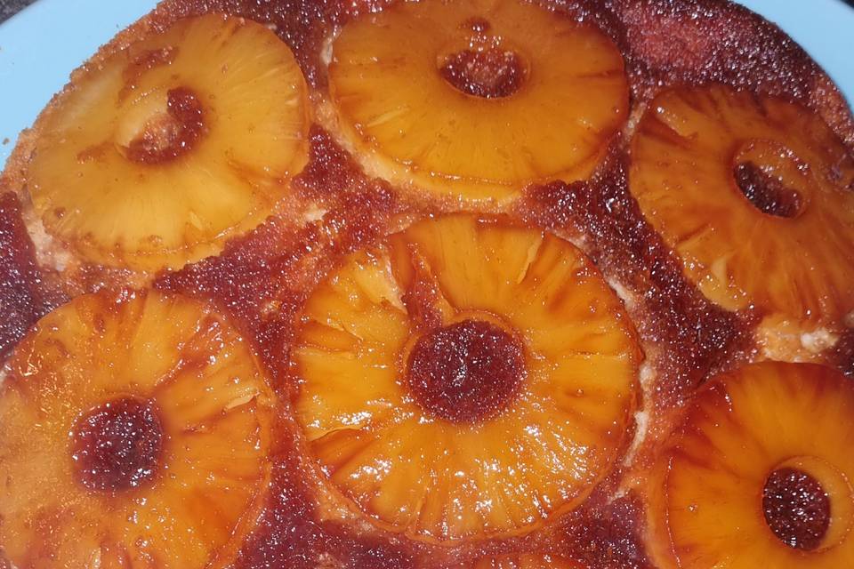 Gâteau ananas renversé