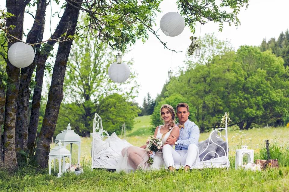 Mariage champêtre