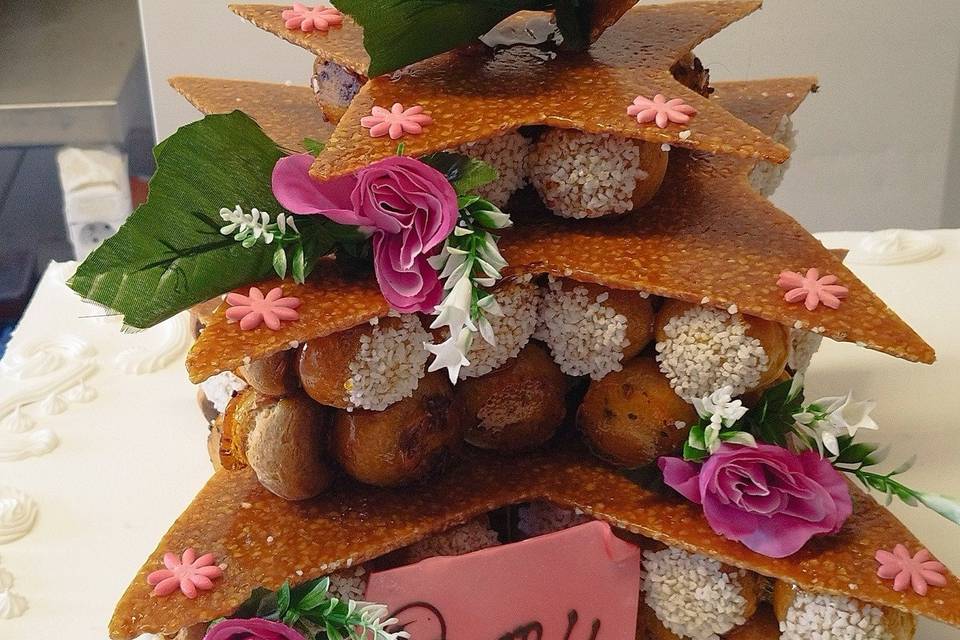 Pièce montée choux