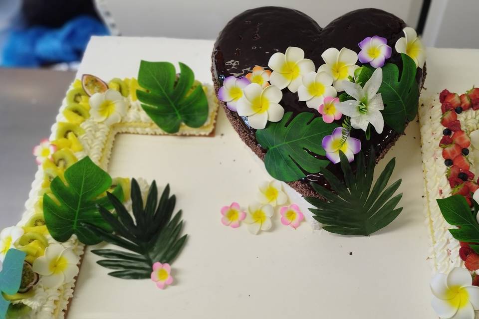 Letter cake