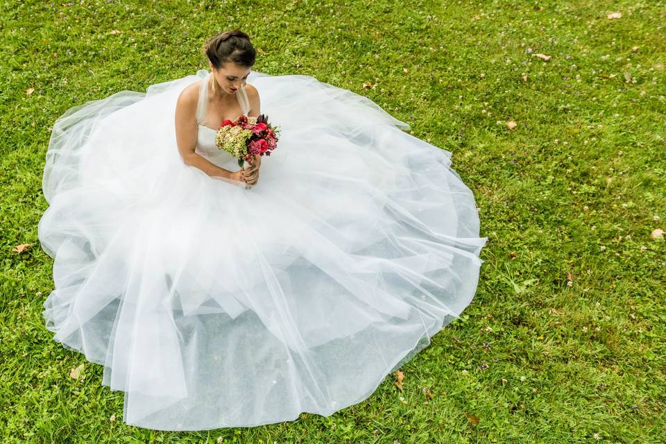 Robe Clémentine, tulle