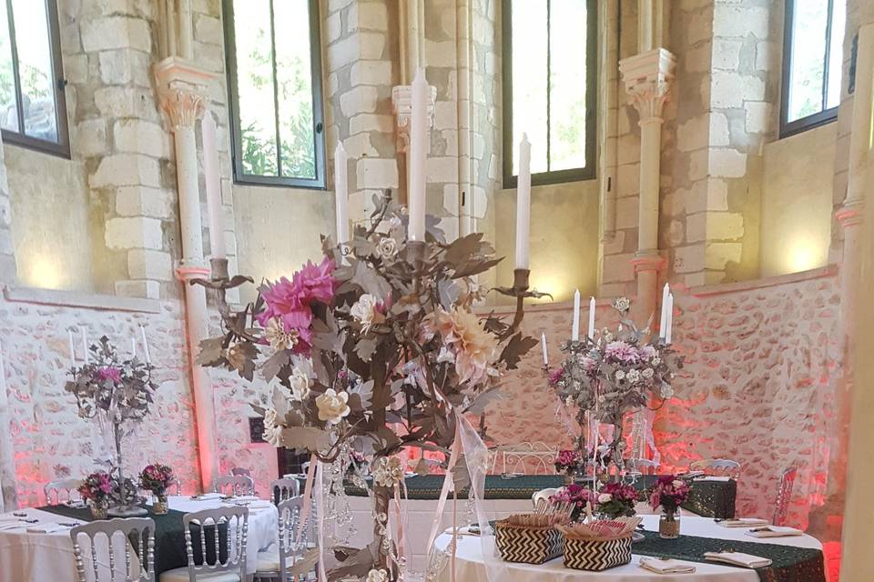 Chandelier,bouquet de table