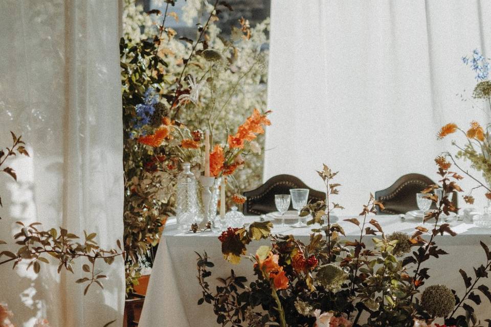 Deco fleurs lovales