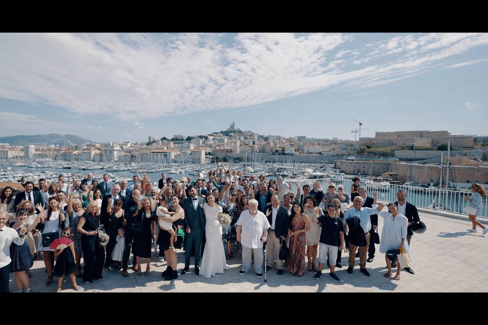 Vidéo de groupe à Marseille