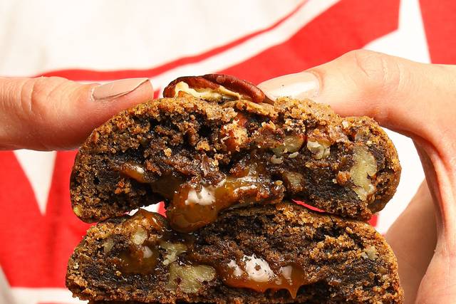 Cookie café caramel