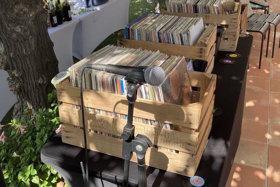 Bar à vinyles