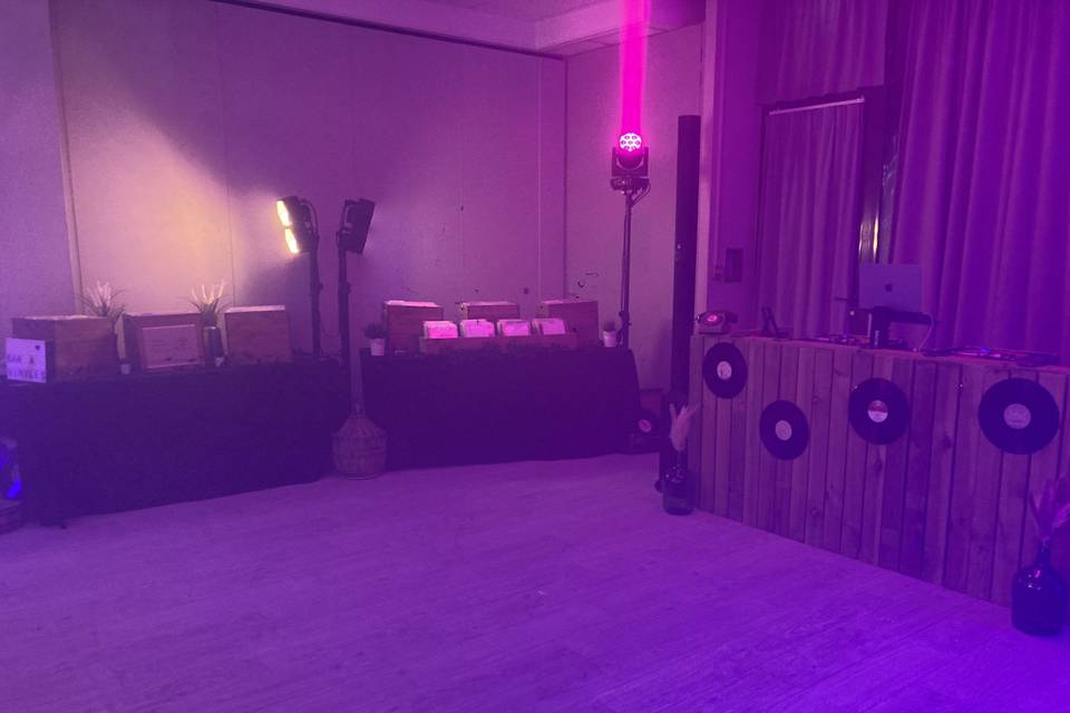 Bar à vinyles