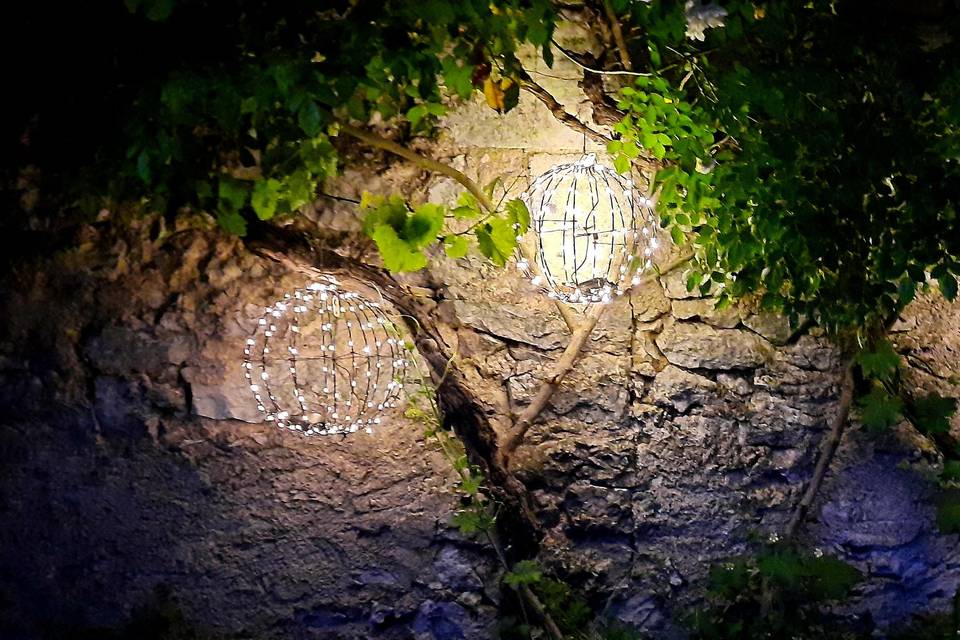 Boules lumineuses