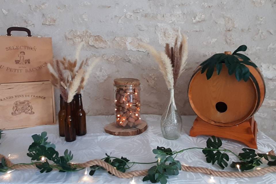 Ambiance bois & nature verte