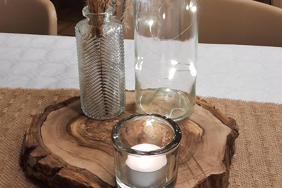 Vase soliflore transparent