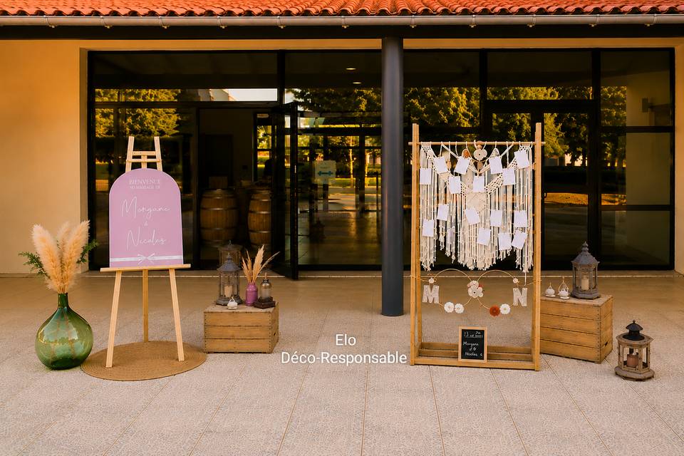 Plan de table Mariage Morgane