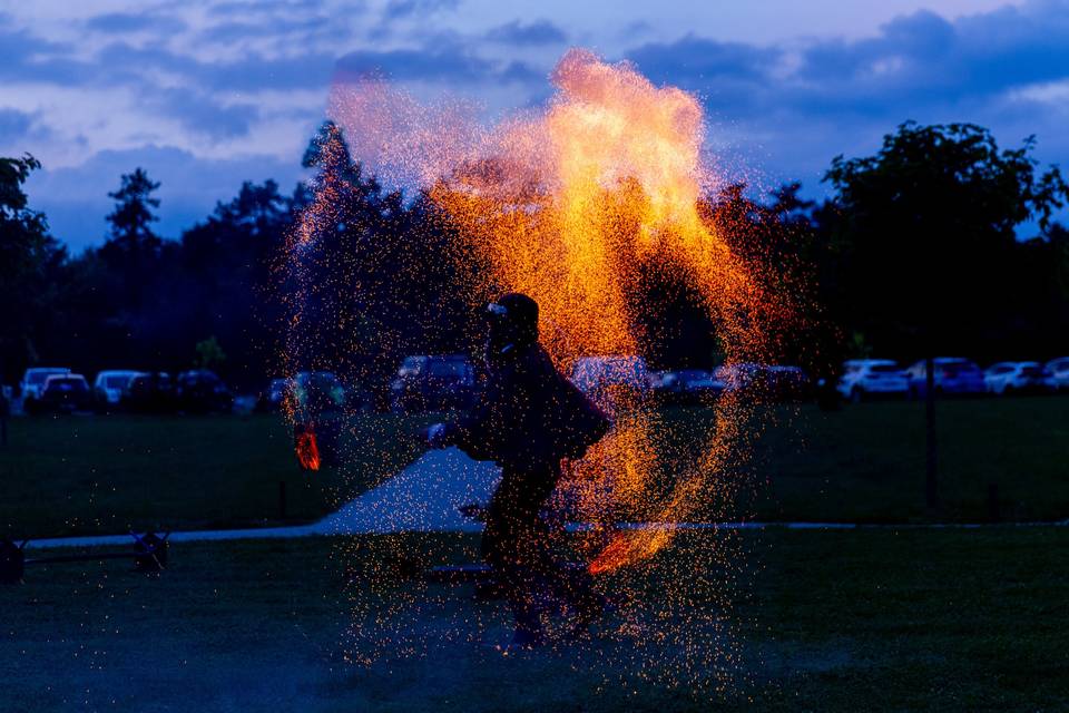 Spectacle de feu