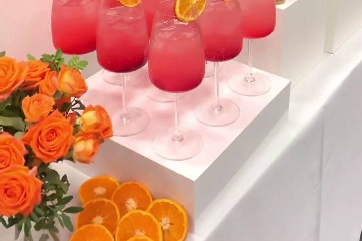 Vin d’honneur - mocktails