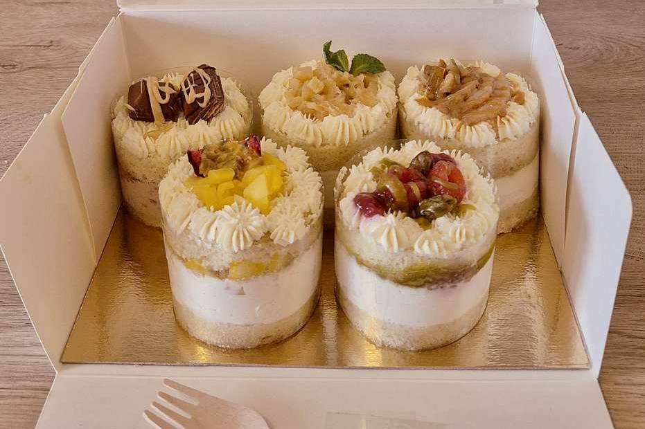 Box dégustation wedding cake
