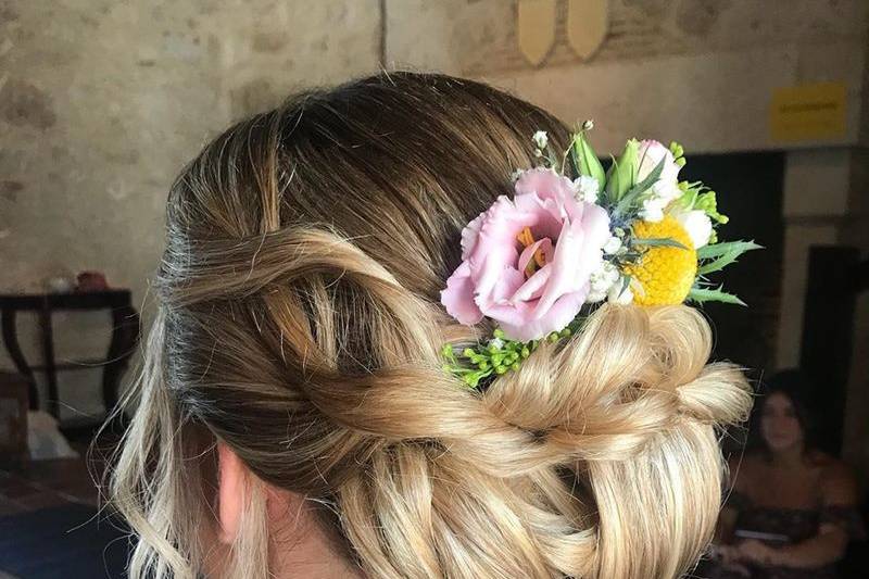 Chignon à domocile