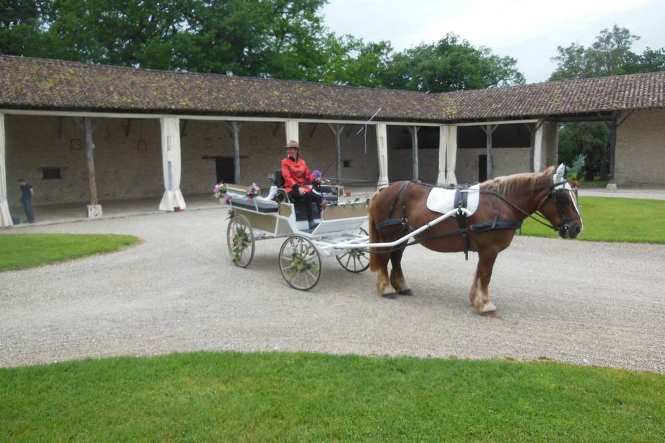 La coiffeuse de la chambre des mariés