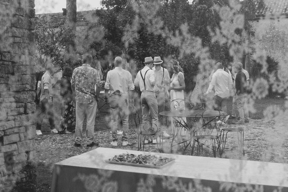 Cadre rustique et convivial