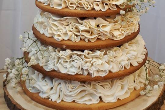 Wedding cake scandinav