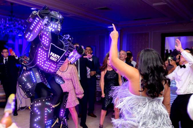 Robot Led Mariage Danse