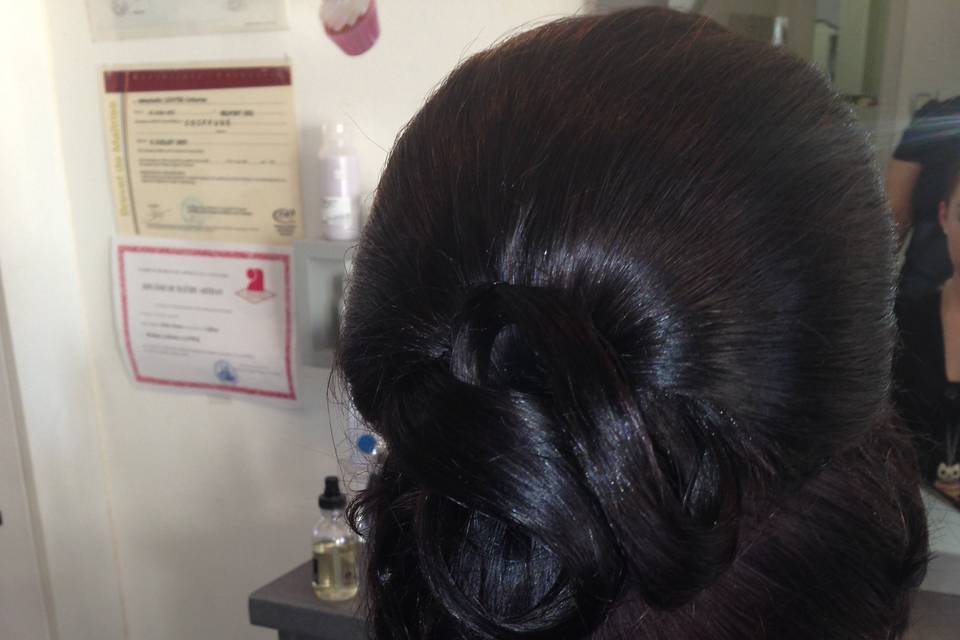 Chignon coque