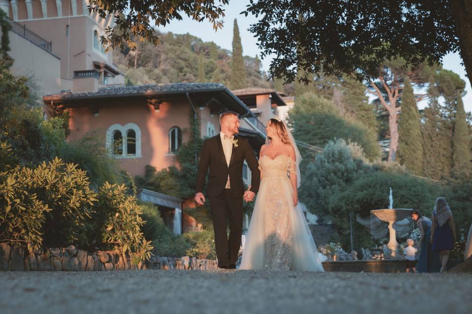 Belle mariée Toscane