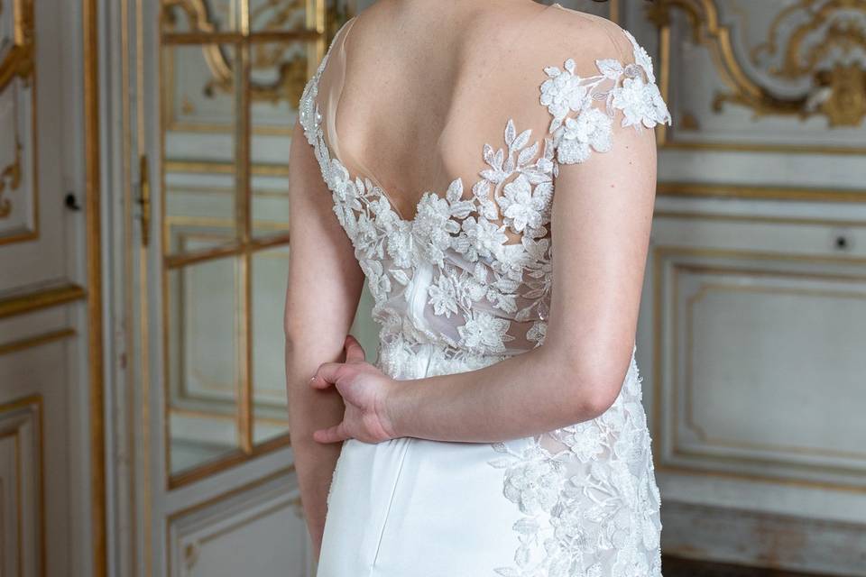 Robe de mariée en dentelle