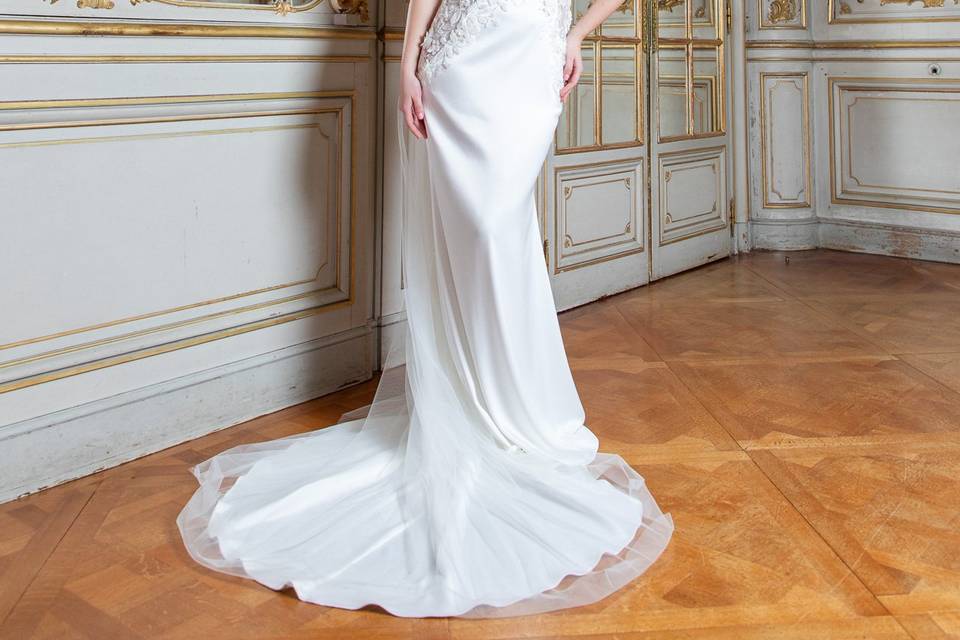 Robe de mariée en dentelle