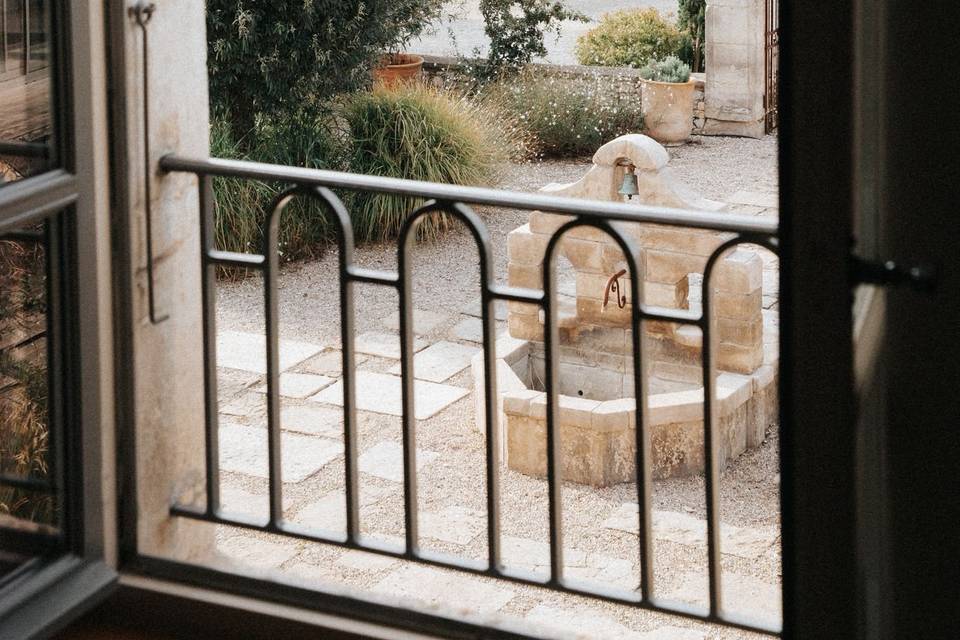 Vue cour