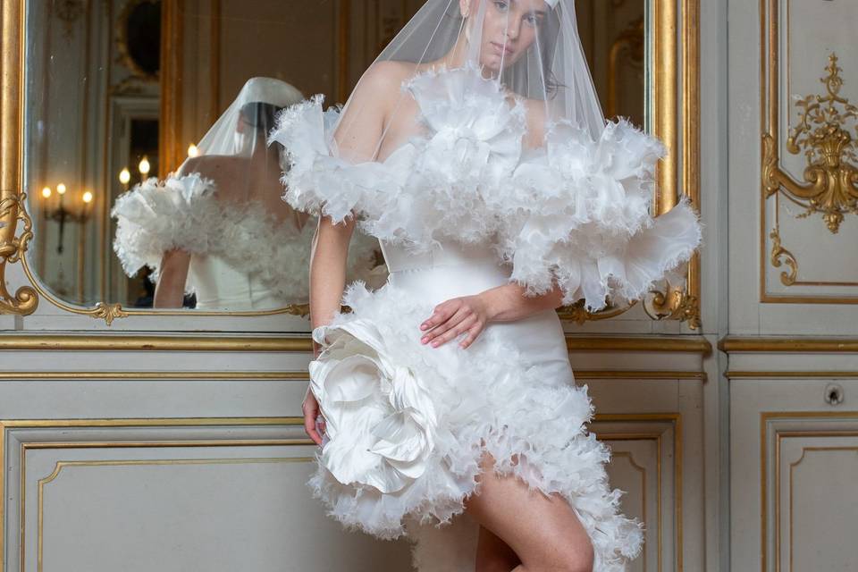 Voile créatif vaporeux