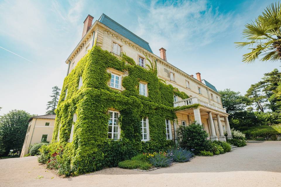 Façade et perron