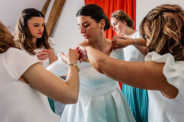 Duo de photographes de mariage