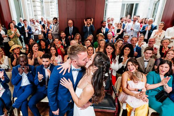 Duo de photographes de mariage