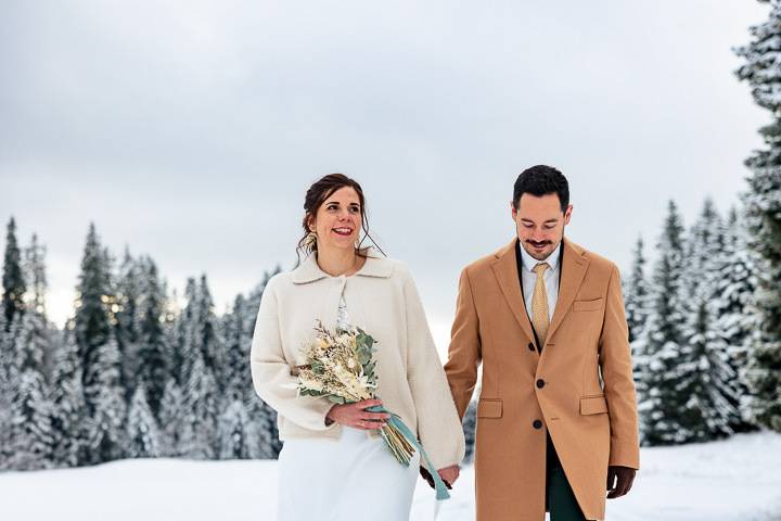 Duo de photographes de mariage
