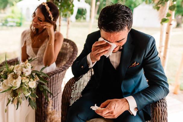 Duo de photographes de mariage