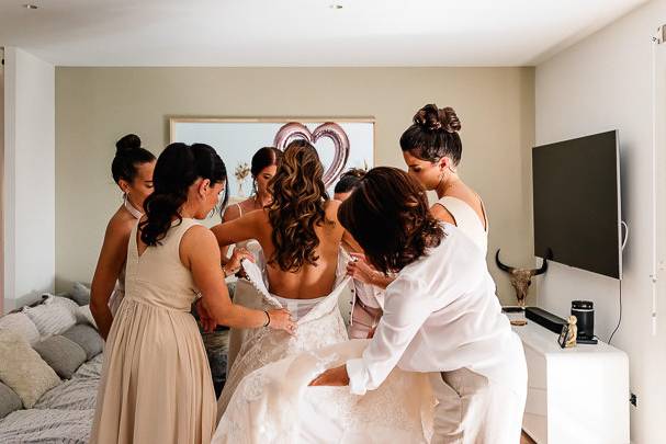 Duo de photographes de mariage