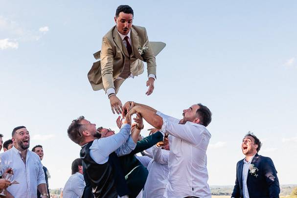 Duo de photographes de mariage