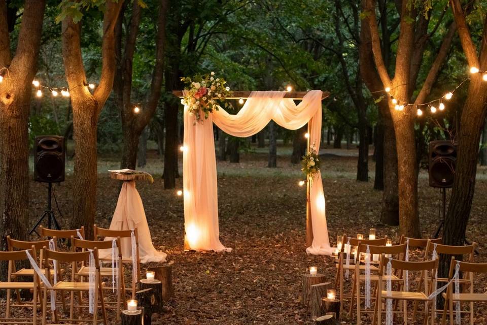 Mariage - Forêt