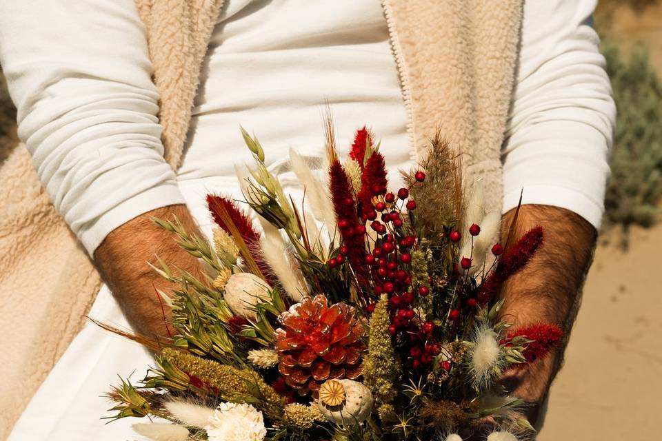 Bouquets fleurs séchées